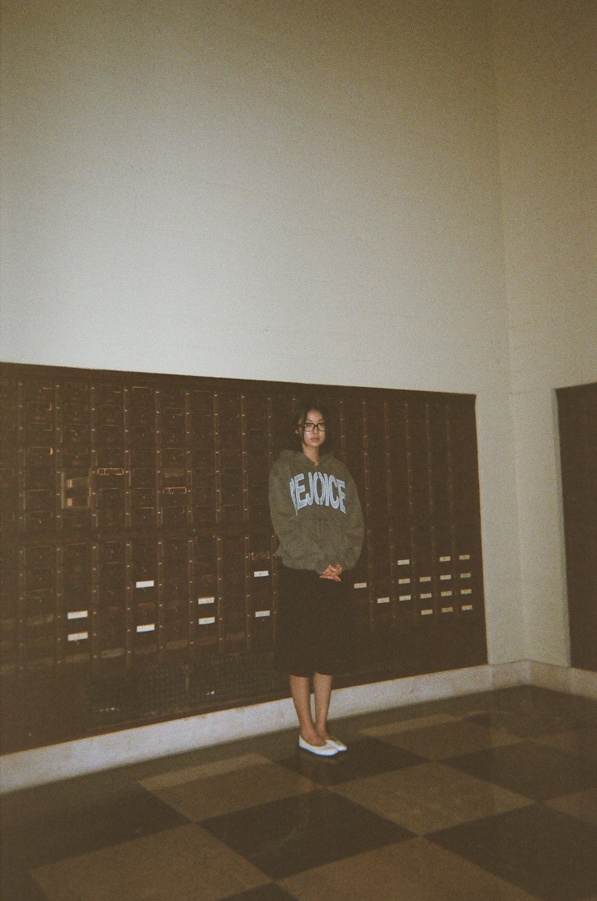 'REJOICE!' DOUBLE ZIP-UP JACKET