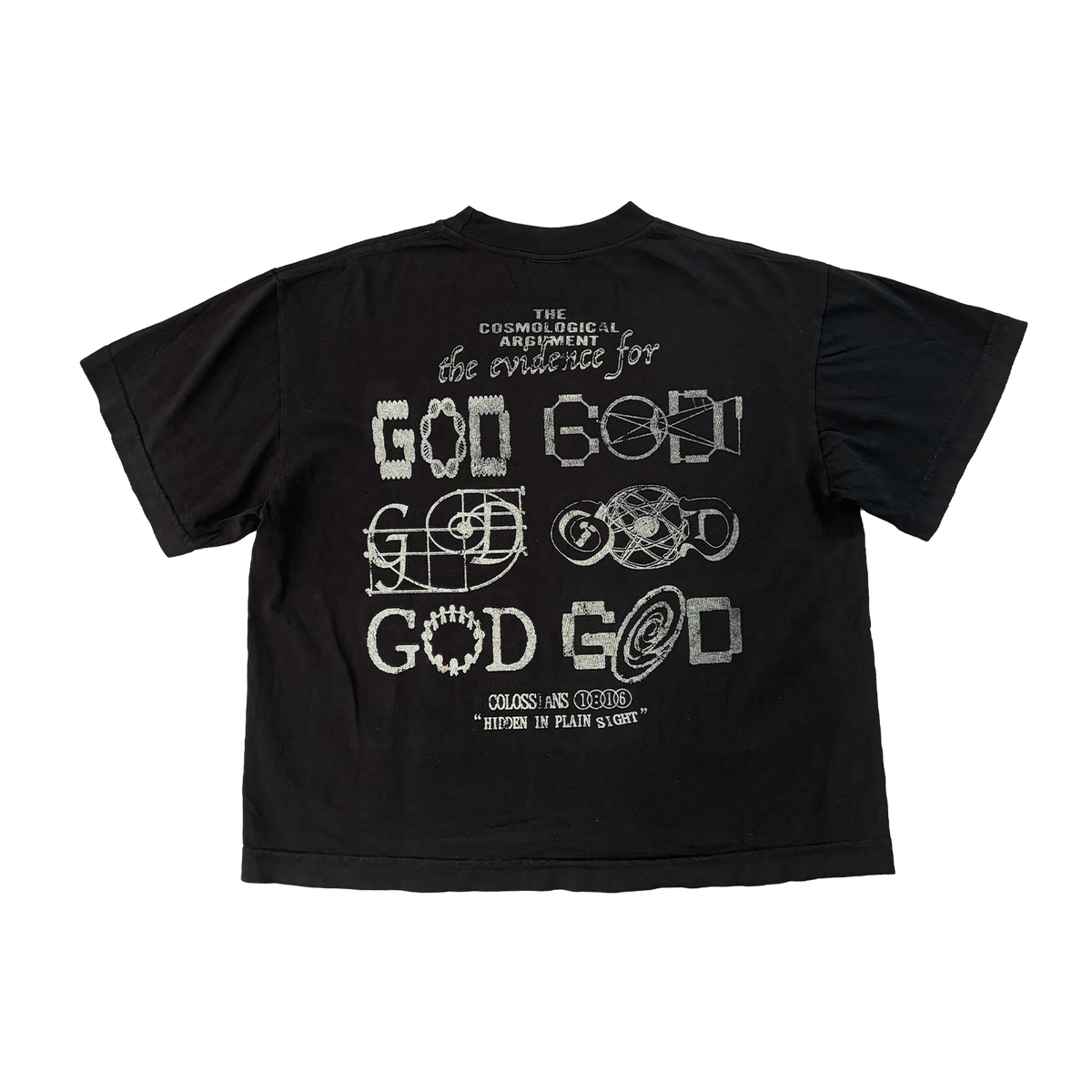 'COSMOLOGICAL ARGUMENT' TEE