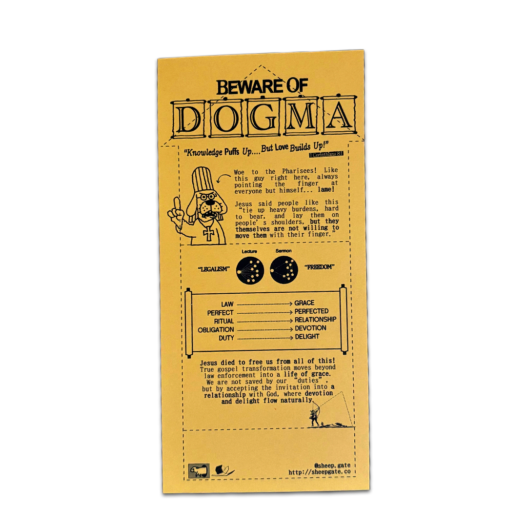 'BEWARE OF DOGMA' TEE