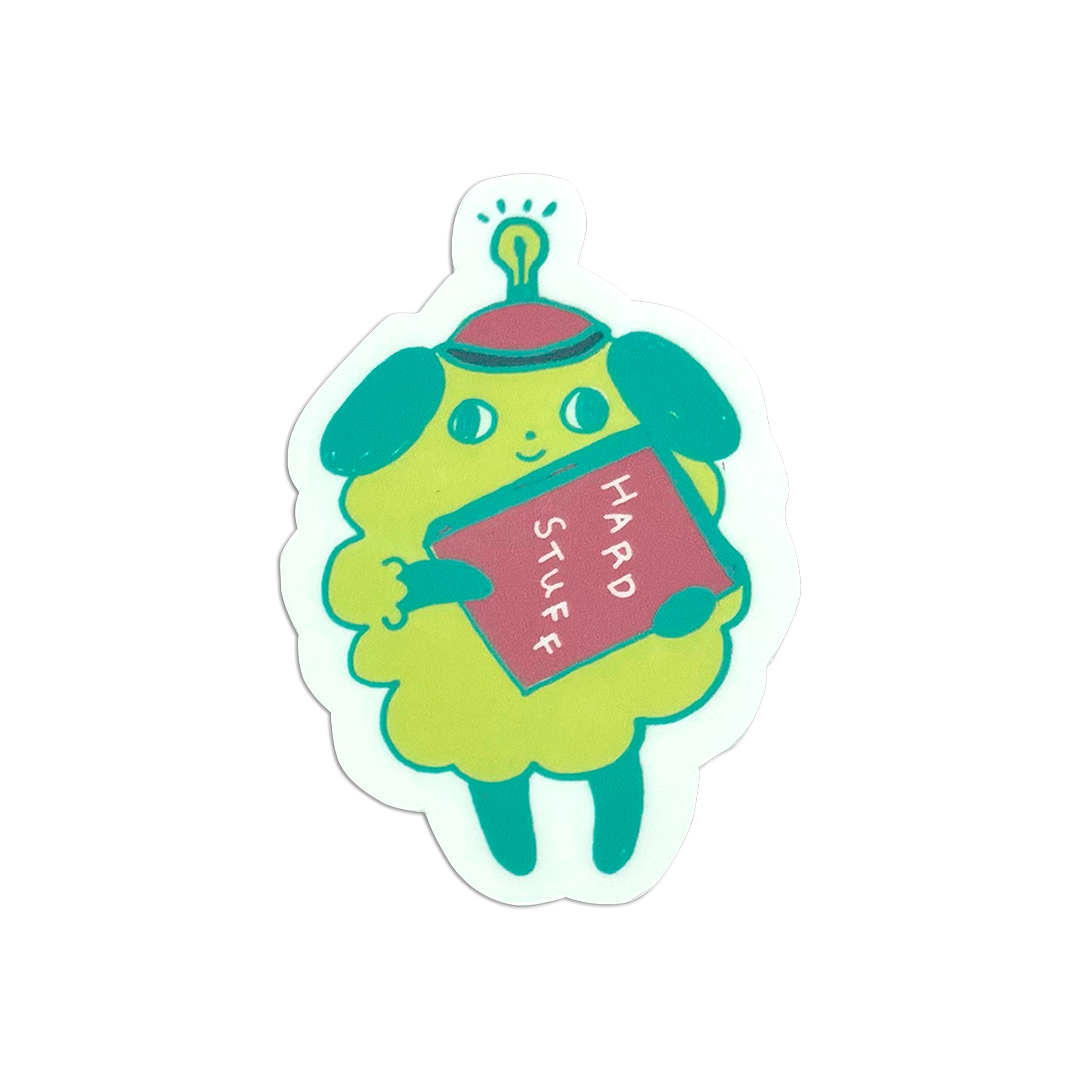 HARD STUFF | VINYL STICKER