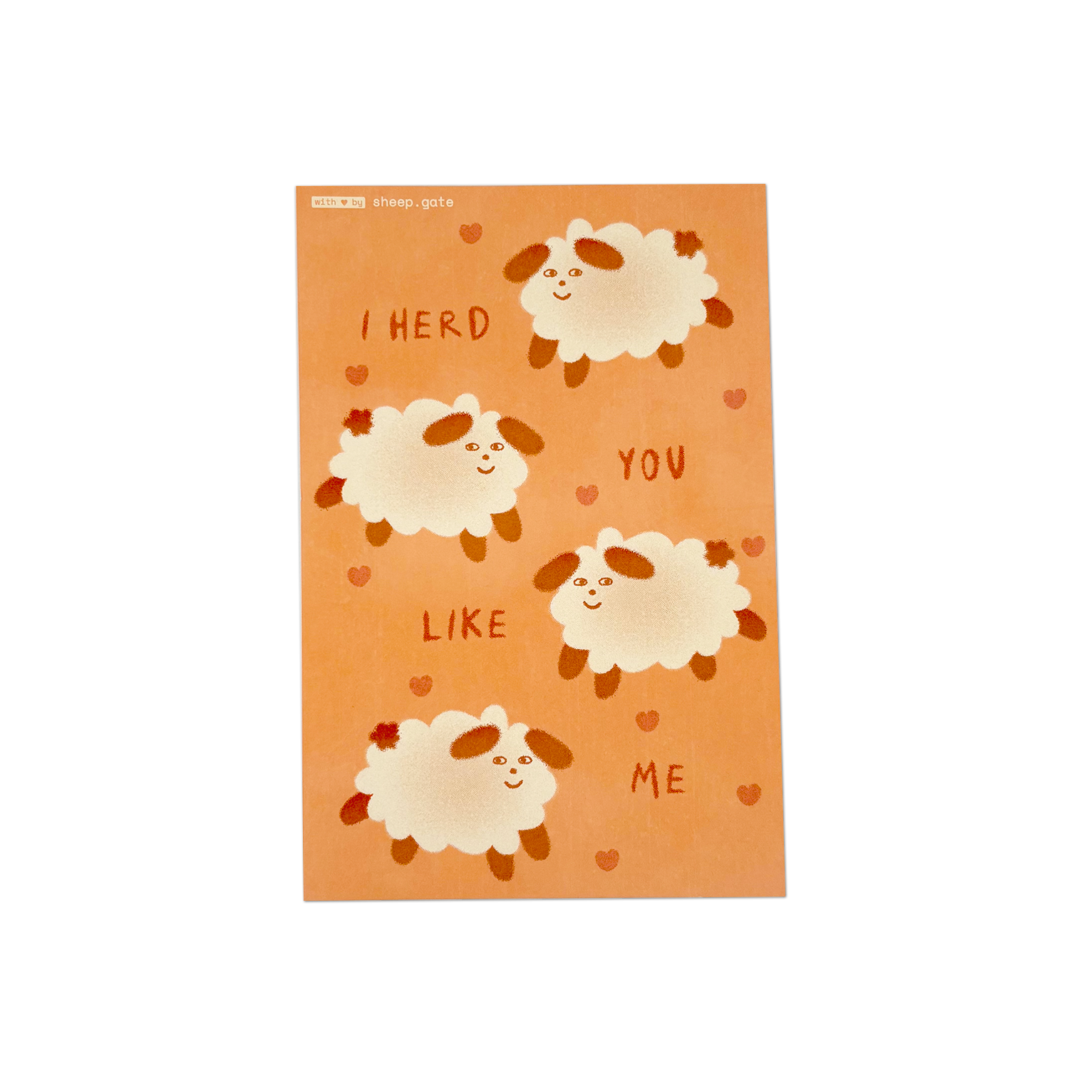 I HERD U LIKE ME | POSTCARD