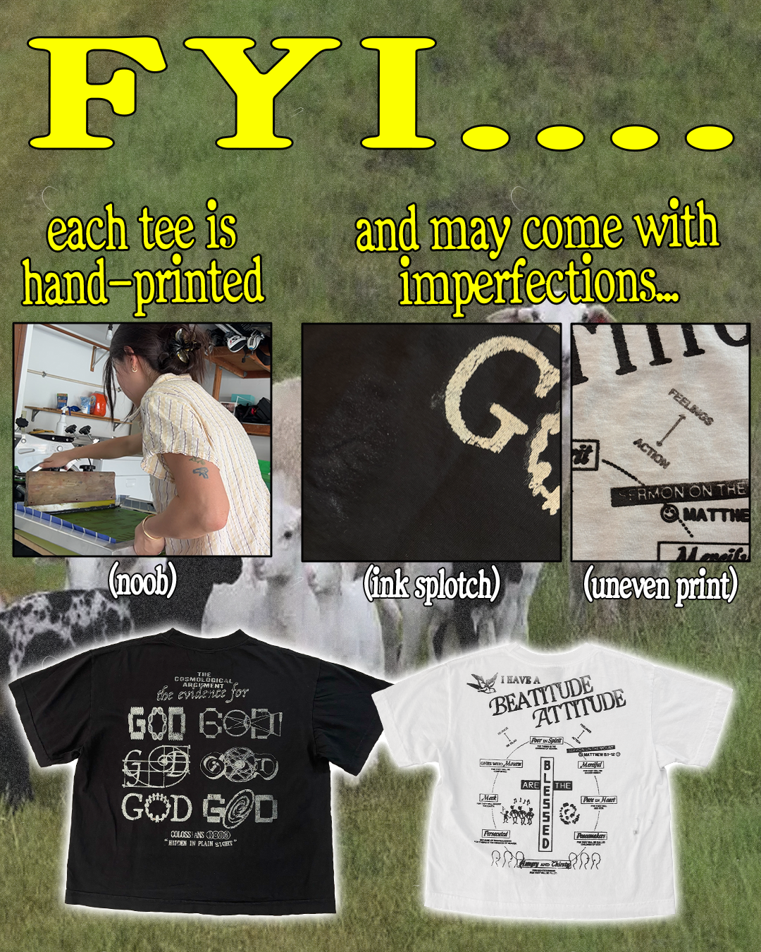 NEPAL FLOOD RELIEF (WHITE TEE)