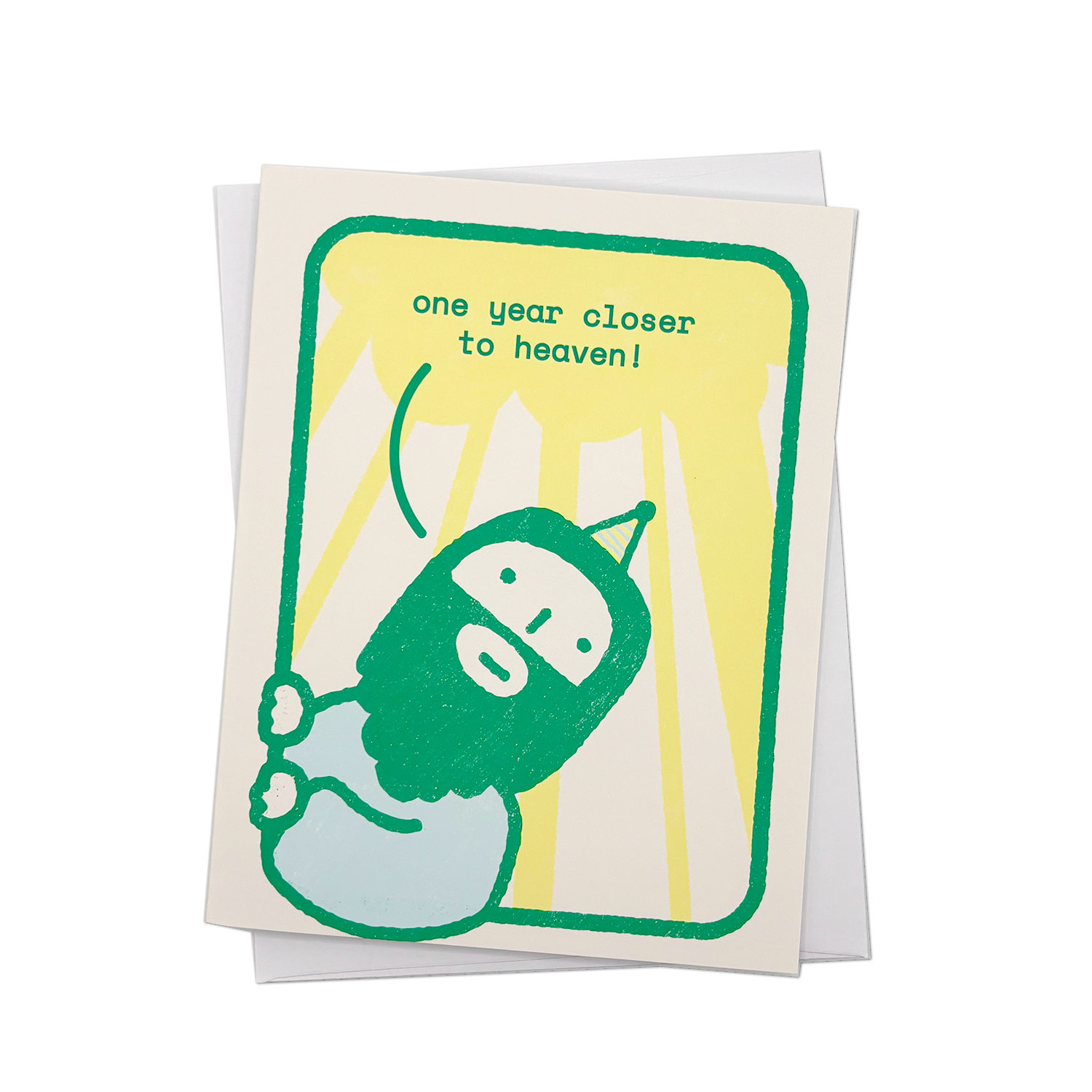 ONE YEAR CLOSER TO HEAVEN! | JESUS BIRTHDAY CARD