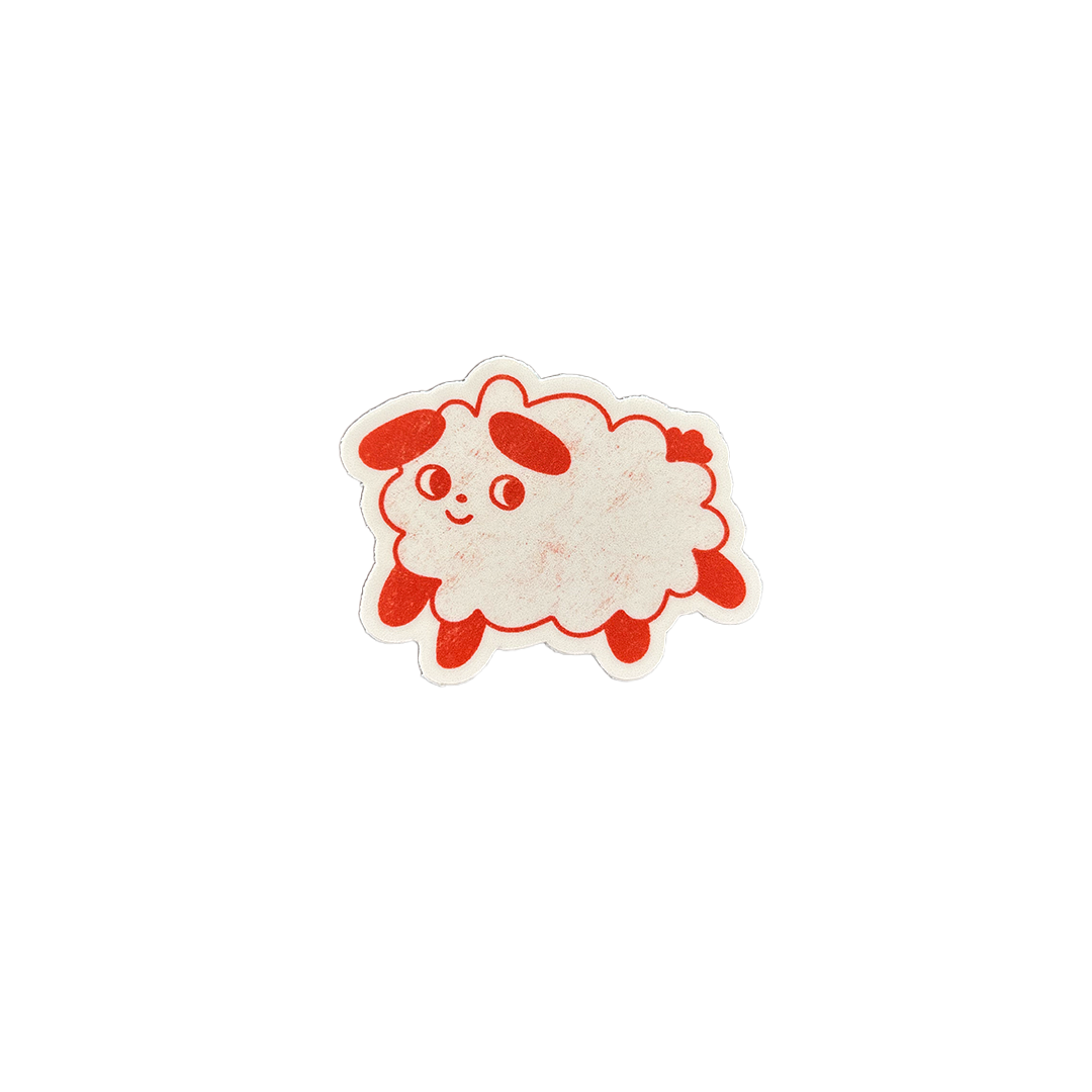 HAPPY SHEEP | VINYL STICKER