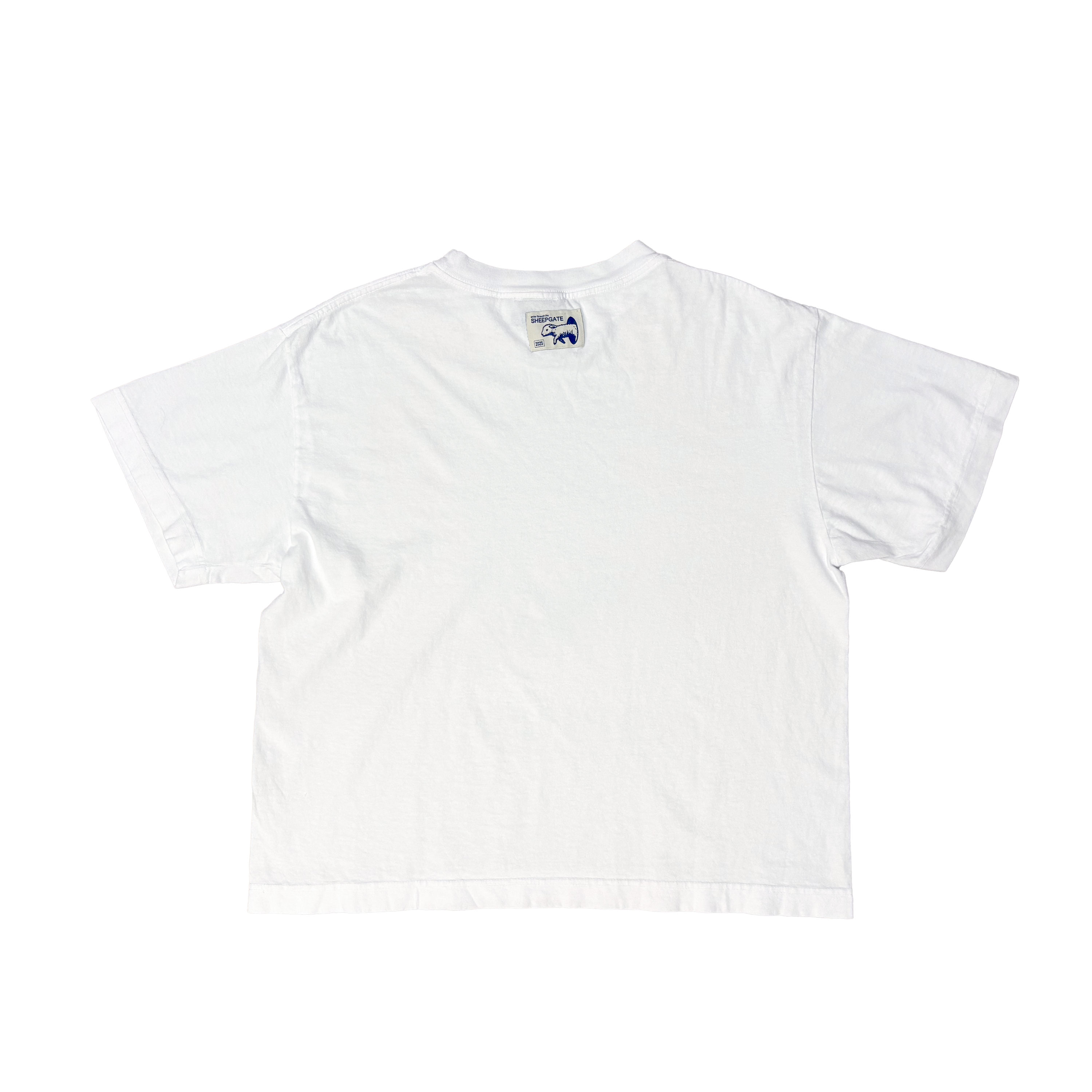 RAPTURED! | WHITE BOXY T-SHIRT – SHEEPGATE! RAPTURED! | WHITE BOXY T-SHIRT – SHEEPGATE!